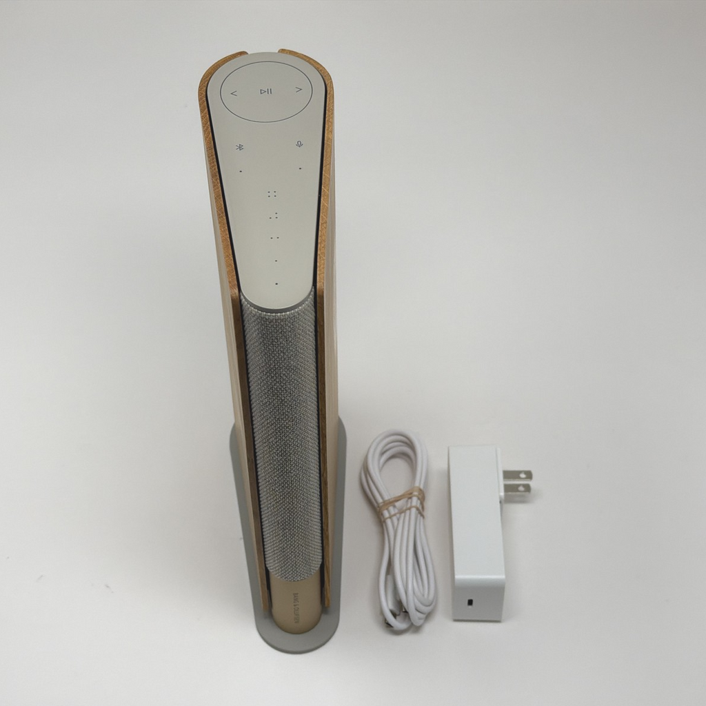 【美品・付属品完備】Bang & Olufsen Beosound Emerge Bang & Olufsen Beosound Emerge Gold Tone Aluminum/Light Oak Good