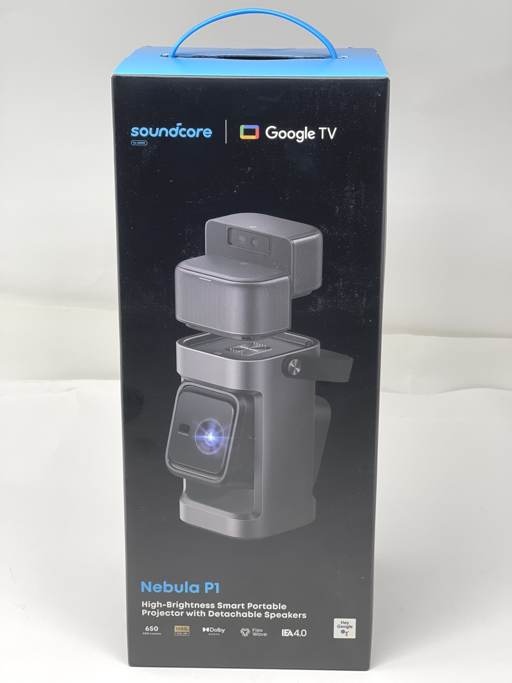 Soundcore by Anker Nebula P1 Portable Projector with Detachable
