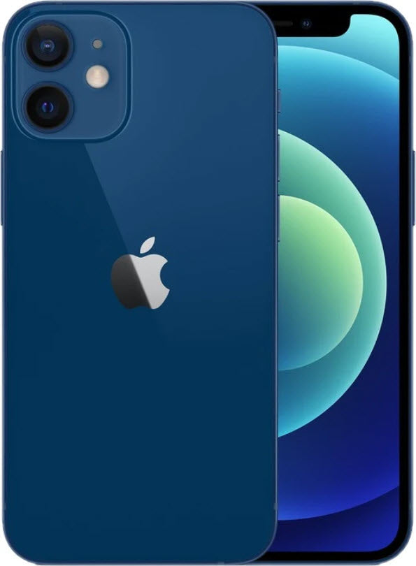 iPhone 12 Mini 256GB Blue (Unlocked) Refurbished Used – The