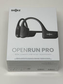 Shokz Openrun Pro Wireless Bone Conduction Sport Headphones S810 Black Brand New
