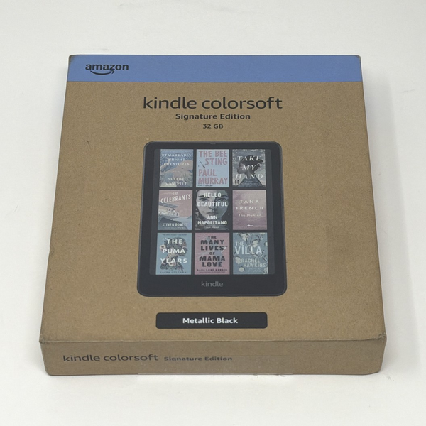 Amazon Kindle Colorsoft Signature Edition - 32GB Metallic Black
