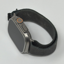 Apple Watch Ultra 2 49MM Titanium Case With Green/Gray Trail Loop Cellular Good