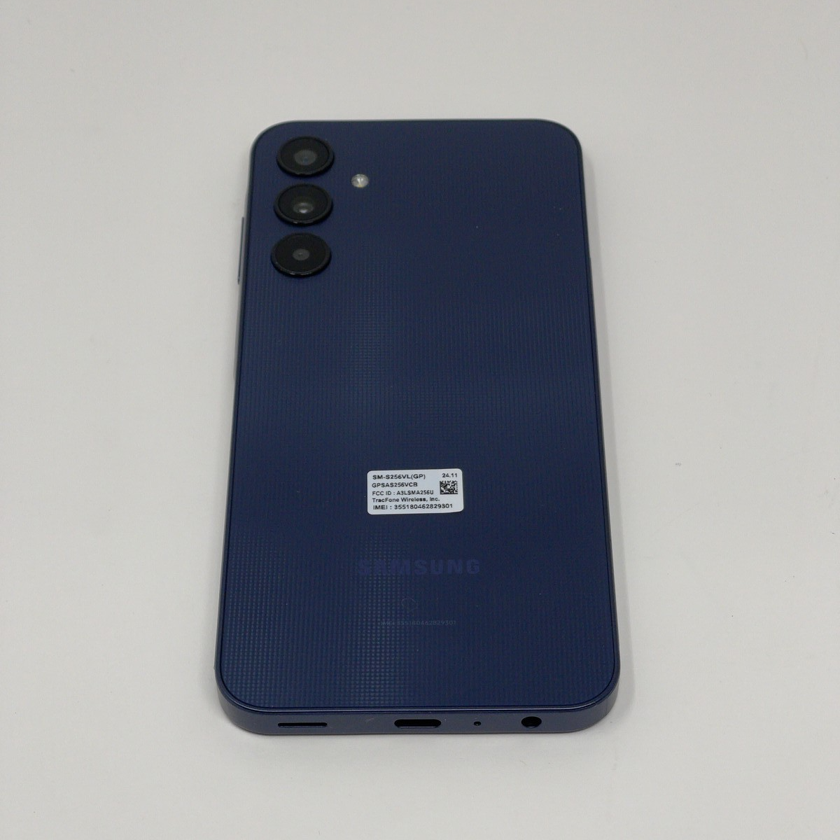Samsung Galaxy A25 Unlocked 128GB SM-A256U Blue Black Cell Phone