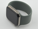 Apple Watch Series 10 42mm Natural Titanium With Green Gray Cellular Very Good