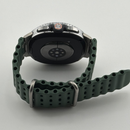Samsung Galaxy Watch 8 Classic 46mm Silver With Hunter Green Marine Very Good