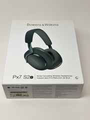 Bowers & Wilkins PX7 S2e Noise Cancelling Headphones Forest Green New Open Box