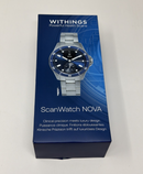 Withings ScanWatch Nova 42mm Blue with FKM and Oyster wristbands New Sealed