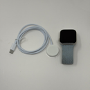 Apple Watch SE 2nd Gen 44mm Starlight Aluminum Light Blue Braided Solo GPS Used