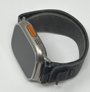 Apple Watch Ultra 2 49MM Titanium Case With Green/Gray Trail Loop Cellular Good