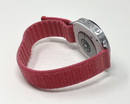 Samsung Galaxy Watch 8 40mm Silver Red Fabric Bands GPS SM-L320N Excellent