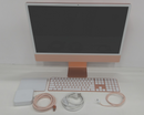 Apple iMac 24in Retina 4.5K M1 512GB SSD 16GB RAM 8-Core 2021 Orange Very Good
