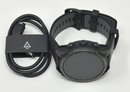 Garmin Fenix 8 Sapphire Solar 47mm Carbon Gray W/ Black Silicone GPS Excellent