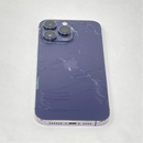 Apple iPhone 14 Pro Max - 128GB - Deep Purple (Unlocked) eSIM A2651 Poor Used