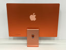 Apple iMac 24in Retina 4.5K M1 512GB SSD 16GB RAM 8-Core 2021 Orange Very Good