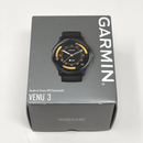 Garmin Venu 3 Slate Stainless Steel Bezel with Black Case and Silicone GPS Good