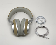 Bowers & Wilkins PX8 Noise Cancelling Wireless Headphones Tan Excellent