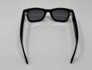 Ray Ban Meta Wayfarer Sunglasses Matte Black Frame Graphite Polarized Very Good