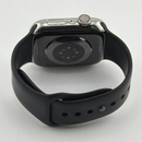 Apple Watch Series 8 45mm Silver Stainless Steel Case With Black Sport Band Good