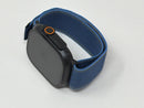 Apple Watch Ultra 3 49MM Black Titanium W/ Blue/Bright Blue Trail Loop Excellent