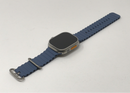 Apple Watch Ultra Titanium With Anchor Blue Ocean Band 49MM (Cellular) Very Good