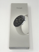 Google Pixel Watch 4 41mm Polished Silver Aluminum with Porcelain Cellular NEW