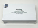 Plugable Thunderbolt 4 USB4 HDMI Docking Station with 96W Charging New Sealed