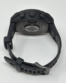 Garmin Fenix 8 Sapphire Solar 47mm Carbon Gray W/ Black Silicone GPS Excellent