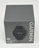 Garmin Fenix 7 Solar Edition 47mm Slate Gray with Black Band GPS Used