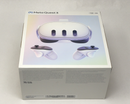 Meta Quest 3 128GB VR Virtual Reality Headset + 2 Controllers - White Very Good