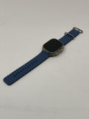 Apple Watch Ultra 2 49MM Titanium with Anchor Blue Ocean Band Cellular Very Good