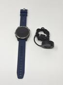 Garmin Quatix 8 47mm AMOLED Marine with Captain Blue Silicone Band GPS Very Good