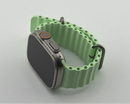 Apple Watch Ultra 3 49MM Natural Titanium W/ Neon Green Ocean Unlocked Excellent