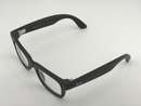 Ray Ban Meta Wayfarer Sunglasses Gen 2 Matte Black Frame W/ Clear Lens Excellent
