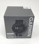 Garmin Enduro 2 Sapphire Solar Carbon Gray W/ Gray UltraFit Nylon GPS Very Good
