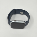 Apple Watch Series 9 45mm Silver Aluminum With Abyss Blue Sport GPS Excellent