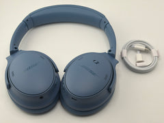 Bose Quiet Comfort 45 Noise Cancelling Headphones Blue Dusk Very Good