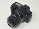Pentax K20D Black with smc Pentax 1:3.5-5.6 18-55mm AL II Lens Very Good