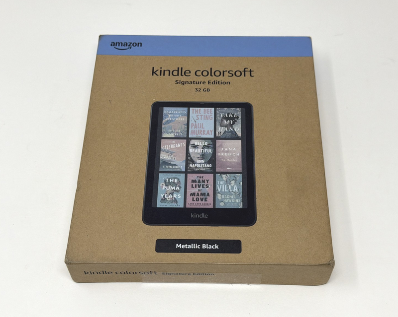 Amazon Kindle Colorsoft Signature Edition - 32GB Metallic Black