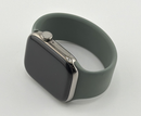 Apple Watch Series 10 42mm Natural Titanium With Green Gray Cellular Very Good