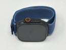 Apple Watch Ultra 3 49MM Black Titanium W/ Blue/Bright Blue Trail Loop Excellent