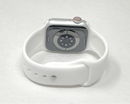 Apple Watch Series 8 41mm Silver Aluminum With White Sport Band Cellular Used