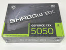 MSI Nvidia GeForce RTX 5050 Shadow 2X OC 8GB GPU Brand New Sealed