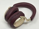 Bowers and Wilkins PX8 Noise Cancelling Wireless Headphones Burgundy Excellent