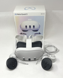 Meta Quest 3 128GB VR Virtual Reality Headset + 2 Controllers - White Very Good