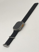 Apple Watch Ultra Titanium Case With Black Ocean Band 49MM A2622 GPS Good