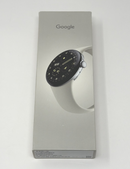 Google Pixel Watch 4 41mm Polished Silver Aluminum with Porcelain Cellular NEW