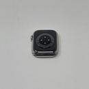 Apple Watch Series 8 41mm Silver Stainless Steel White Sport Band GPS LTE Good