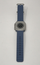 Apple Watch Ultra Titanium With Anchor Blue Ocean Band 49MM (Cellular) Very Good