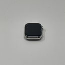 Apple Watch Series 8 41mm Silver Stainless Steel White Sport Band GPS LTE Good