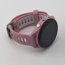 Garmin Forerunner 265S Black Bezel Light Pink Case Light Pink/White Band Good